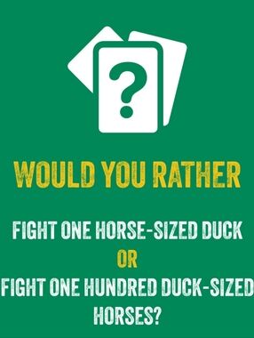 Would You Rather Game To Keep Chat Engaging